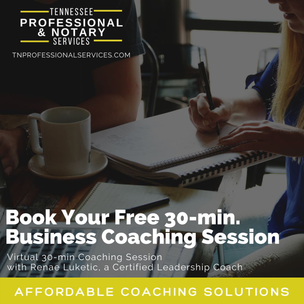 Free Business Coaching- Murfreesboro