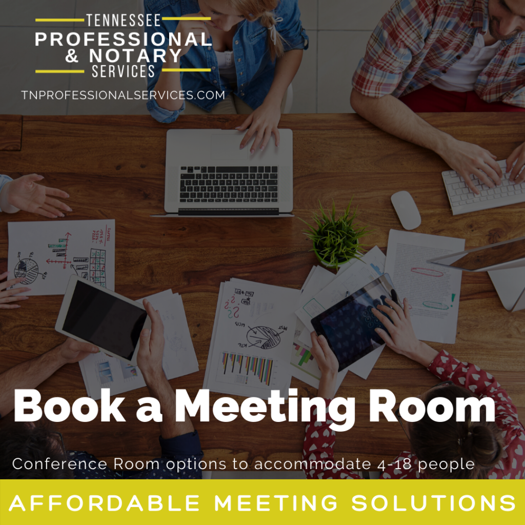 Book a Meeting Room - Murfreesboro