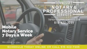 Mobile Notary Services